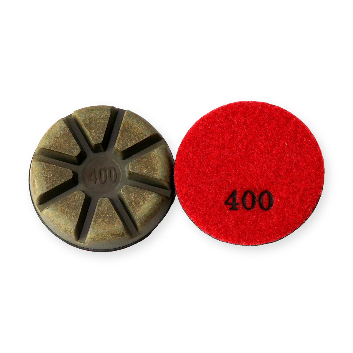 3 inch CeraPlus ceramic pad, 400 grit, front and back – Pro Diamond Tools