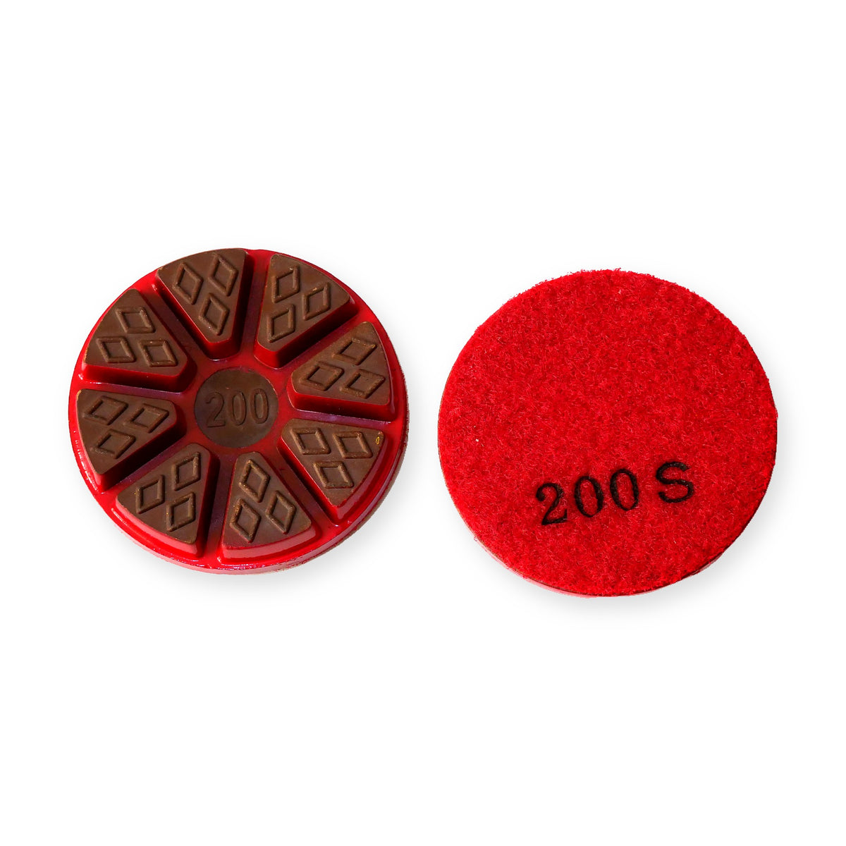 3 inch Ultra CeraOcto ceramic pad, 200 grit, front and back – Pro Diamond Tools