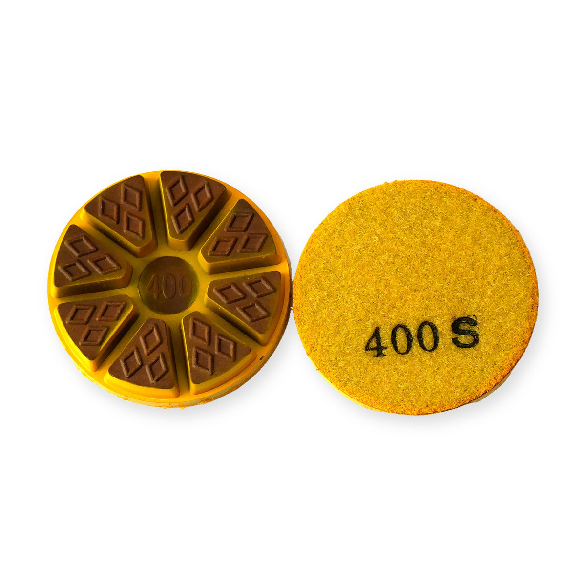 3 inch Ultra CeraOcto ceramic pad, 400 grit, front and back – Pro Diamond Tools