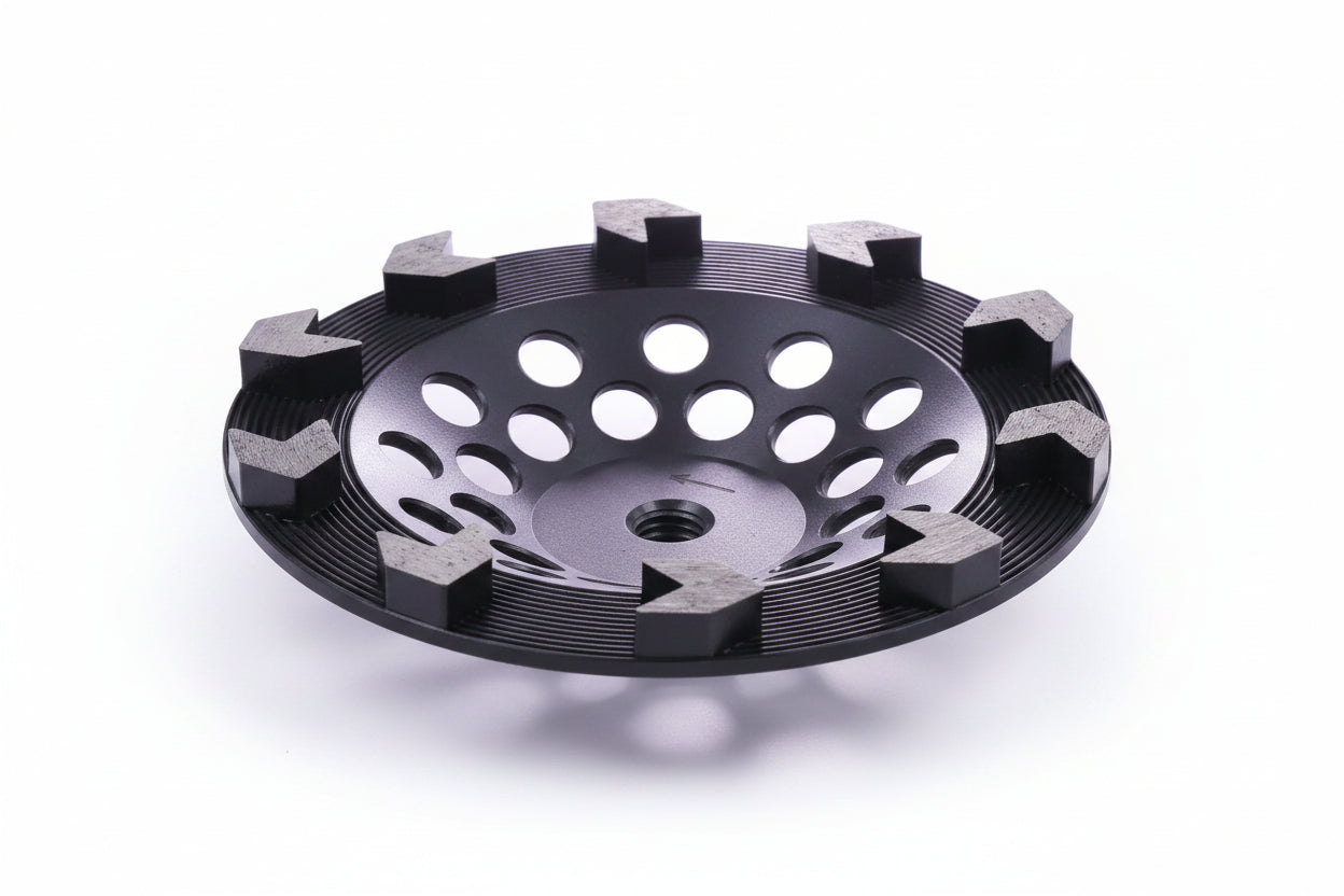Arrow Segment Cup Wheel