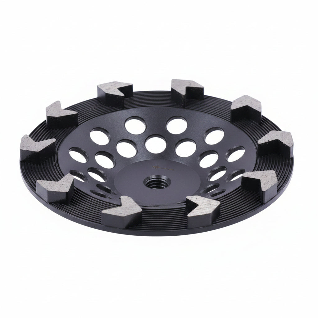 Arrow Segment Cup Wheel