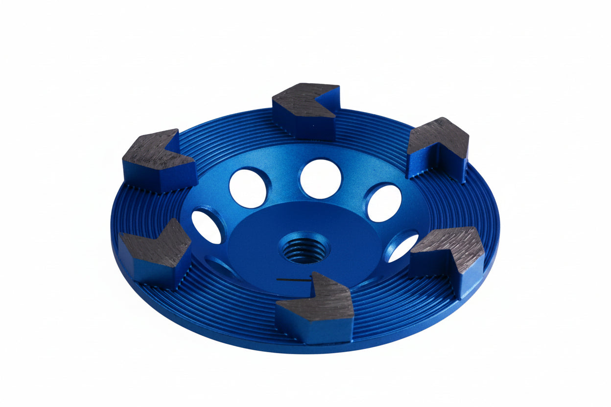Arrow Segment Cup Wheel