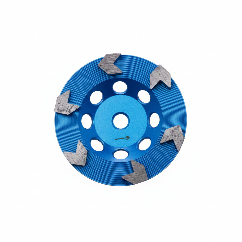 Arrow Segment Cup Wheel