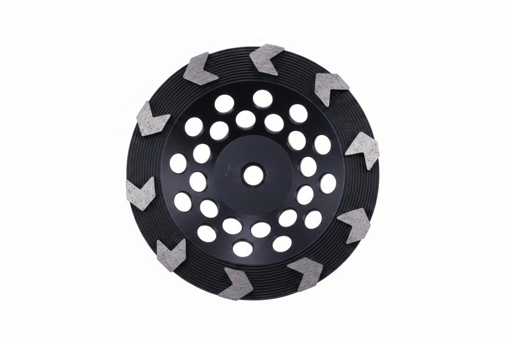 Arrow Segment Cup Wheel