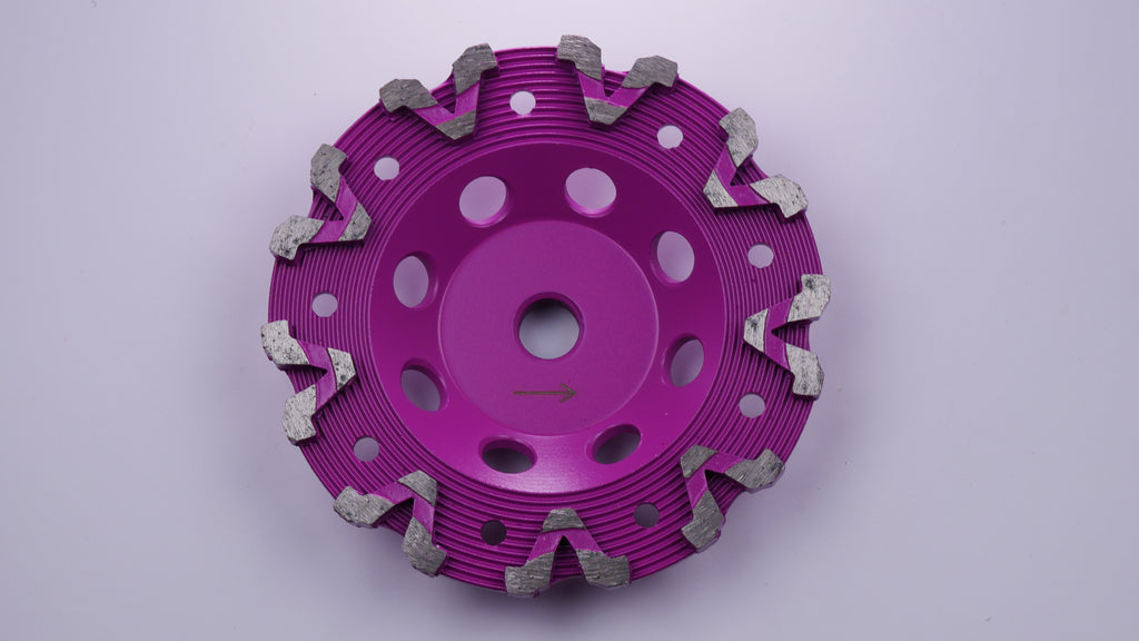 V segments Cup Wheel