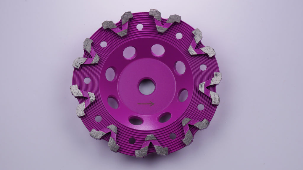 V segments Cup Wheel