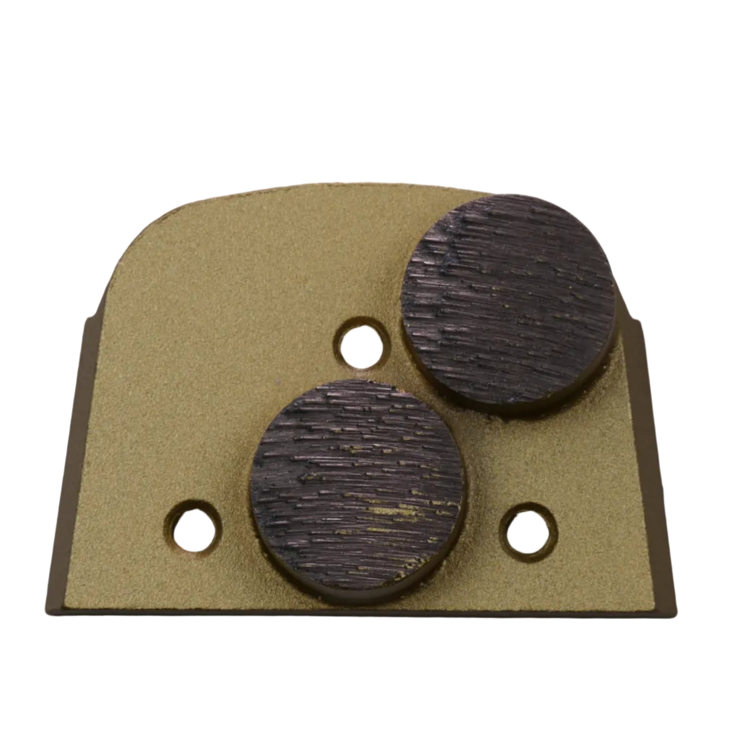 Lavina Two Round Segments Metal Trap Diamonds
