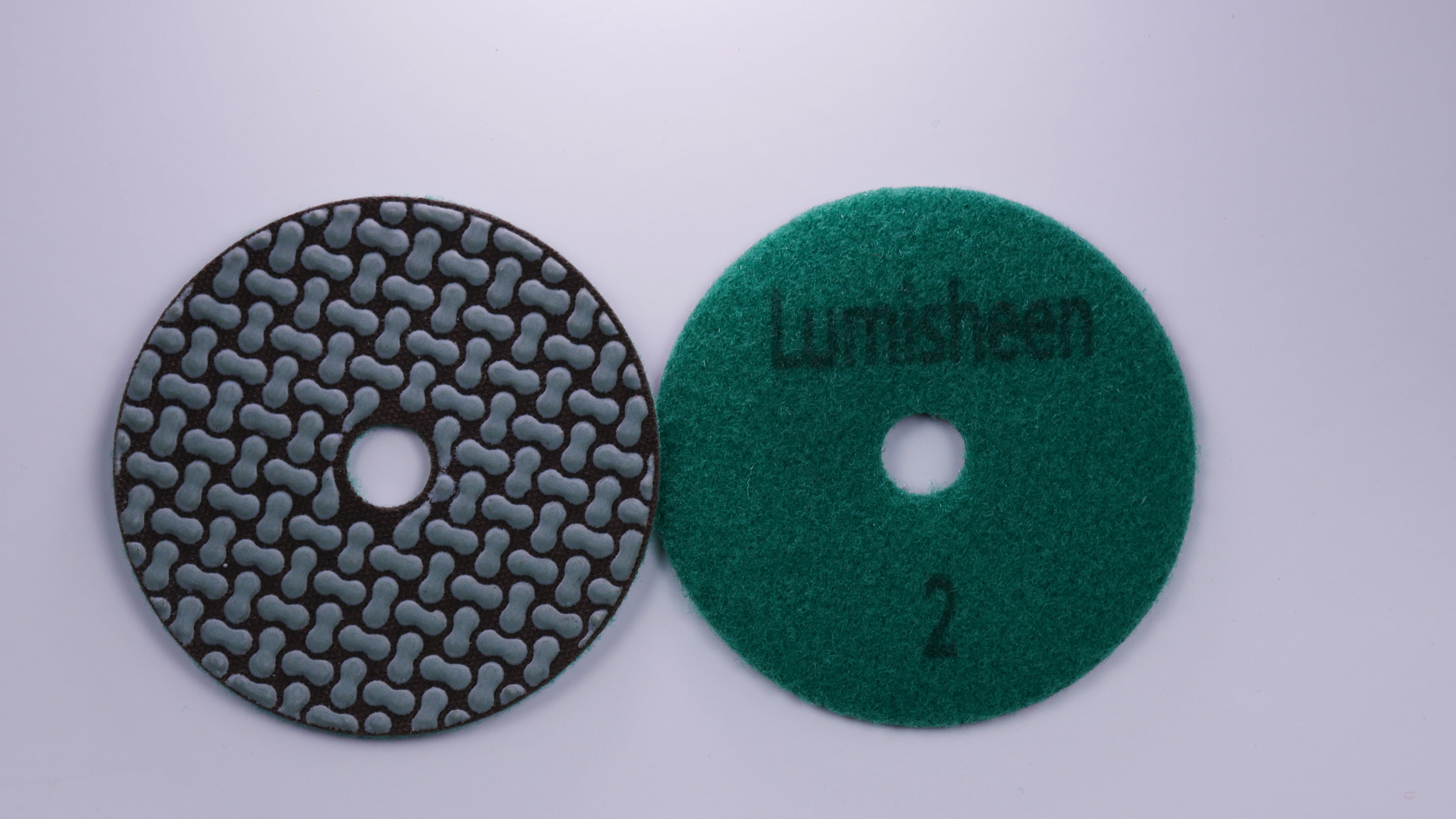 4" LumiSheen 4-Step Stone Polishing Pads
