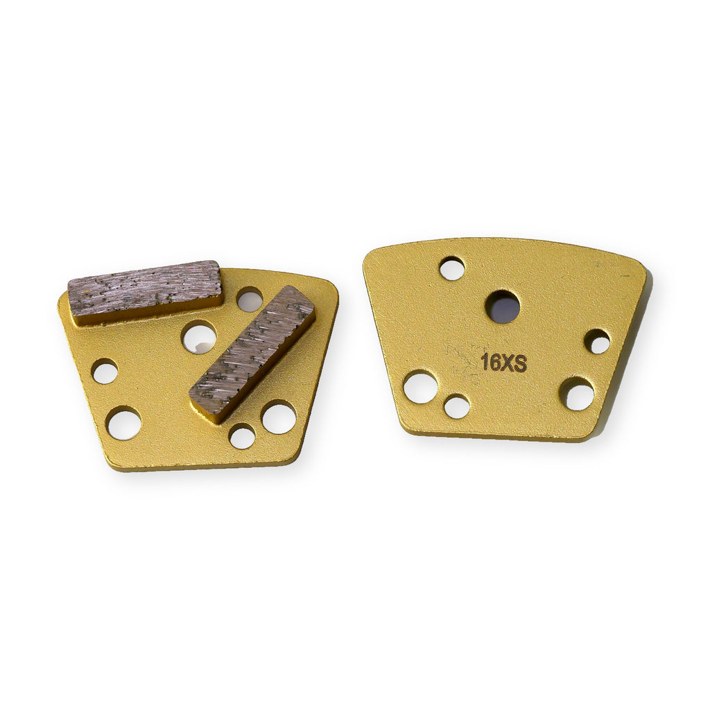 ASL double bar metal trapezoid, 16 grit Extra Soft bond – Pro Diamond Tools