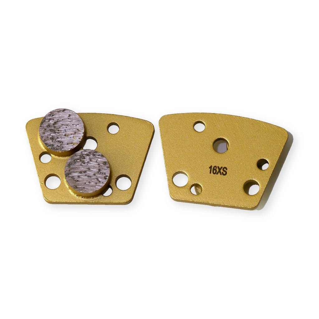 ASL double round metal trapezoid, 16 grit Extra Soft bond – Pro Diamond Tools