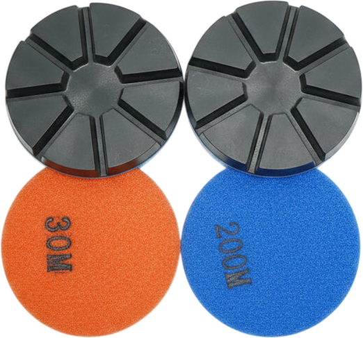 3" 8 Segment Semi Metal Pad