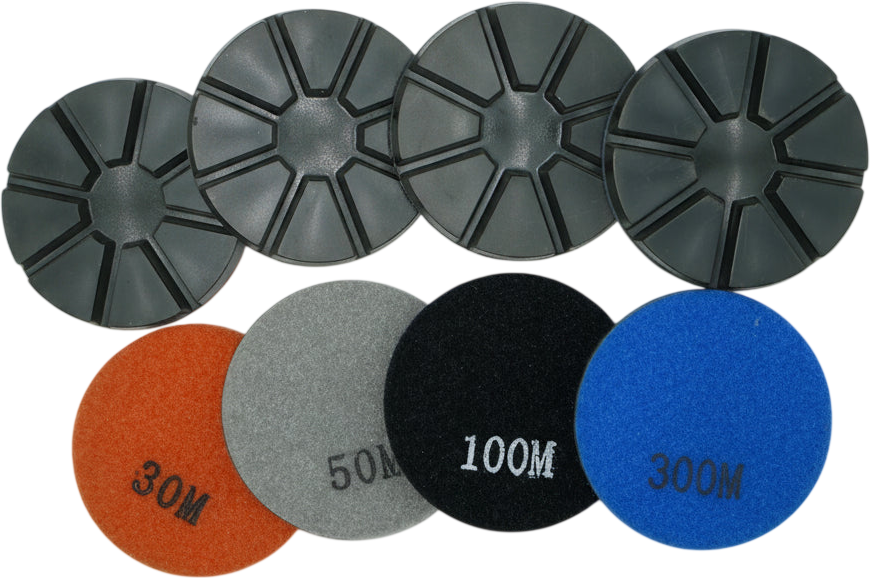 3" 8 Segment Semi Metal Pad