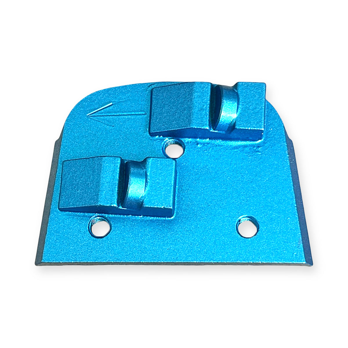 PCD trapezoid, Lavina fit, 2 PCD, alternate view