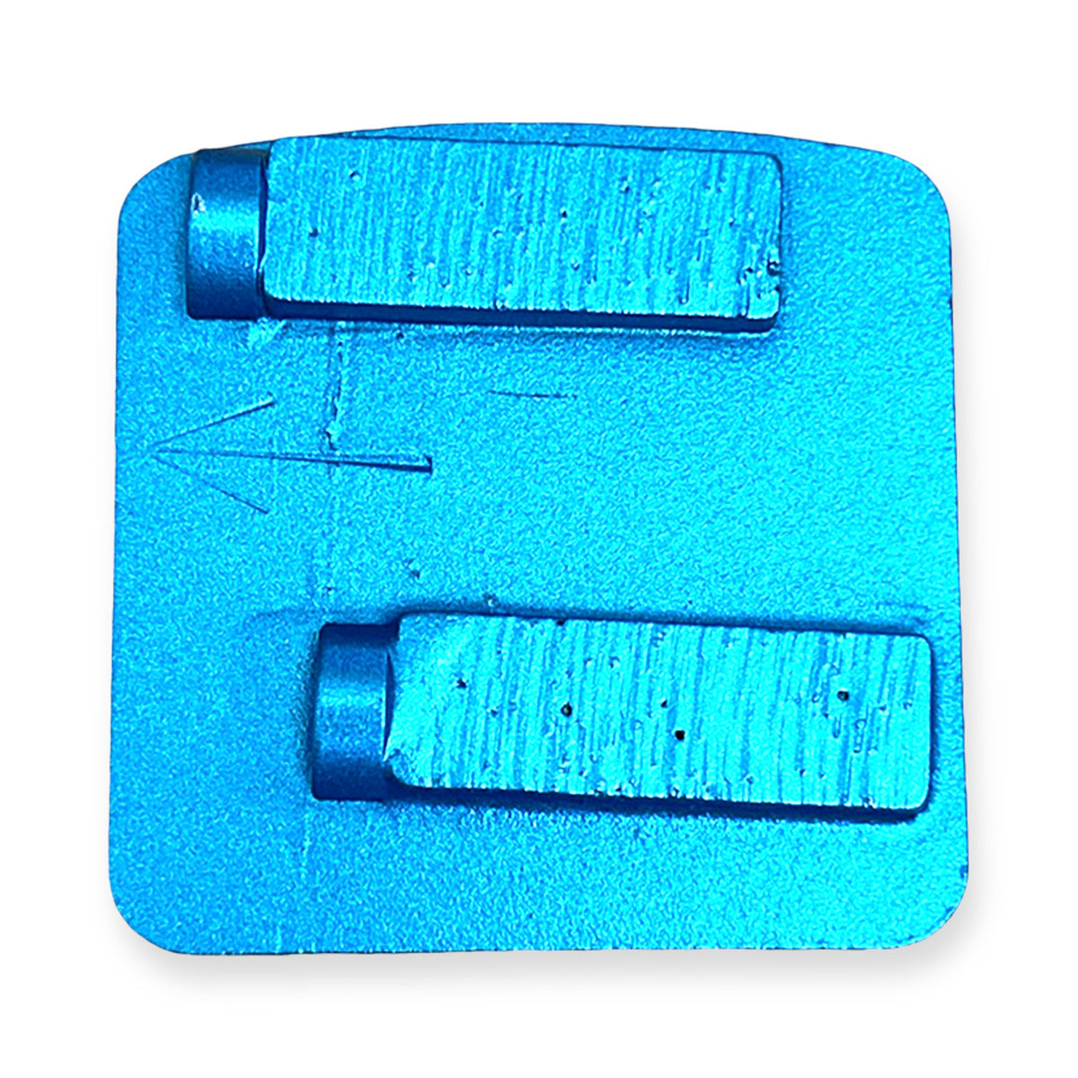 PCD trapezoid, Husqvarna Redi Lock fit, 2 PCD with protection segment