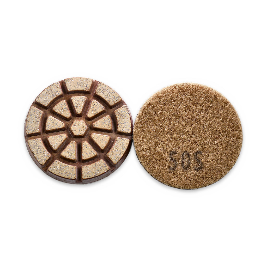 3 inch Premium CeraCut Polishing Pad 50 grit soft bond