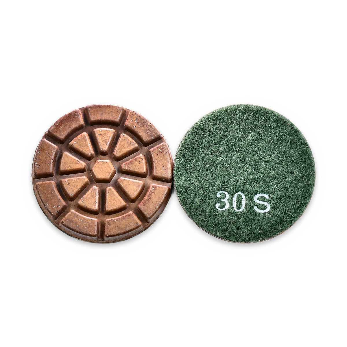 3 inch Premium CeraCut Polishing Pad 30 grit soft bond