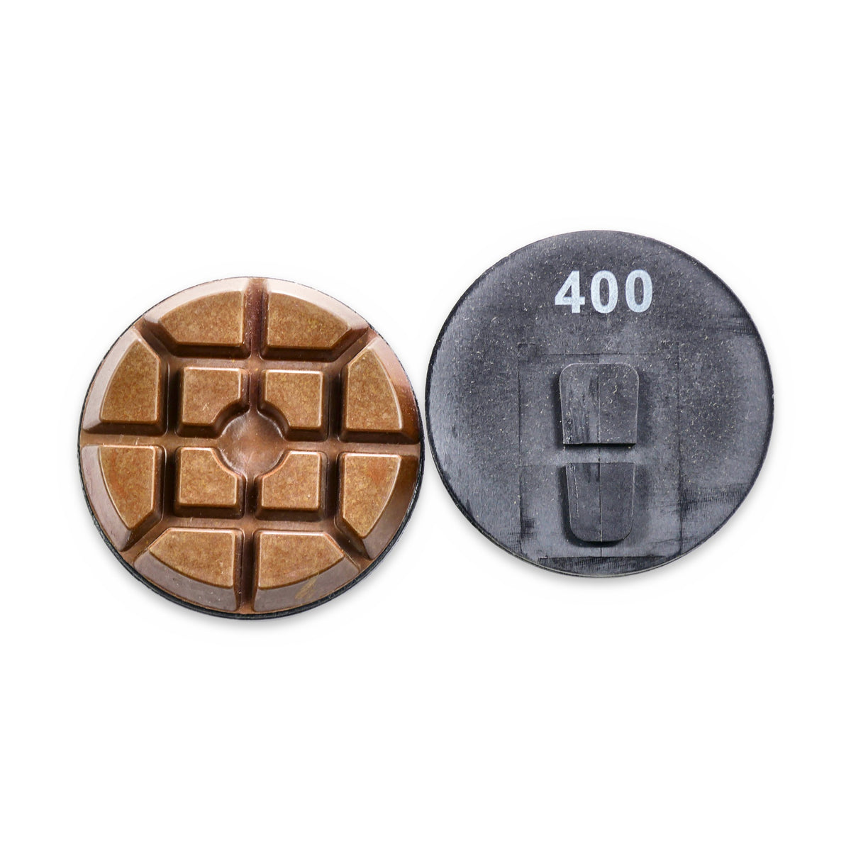 3 inch Terrco Direct-Mount Typhoon Resin pad 400 grit