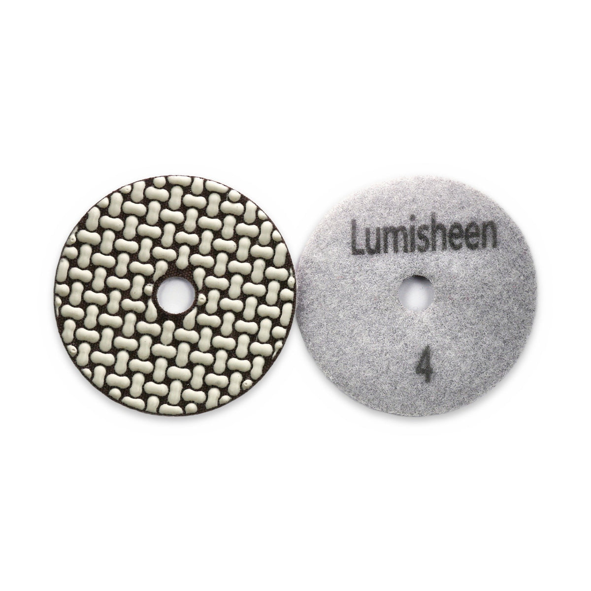 4 inch LumiSheen 4-Step Stone Polishing Pads – Pro Diamond Tools