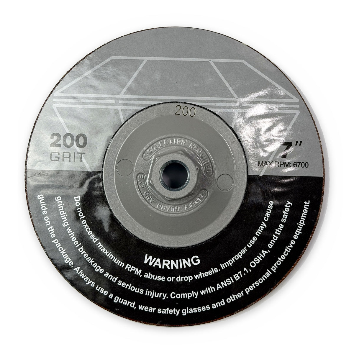 7" ProEdge Turbo ceramic cup wheel