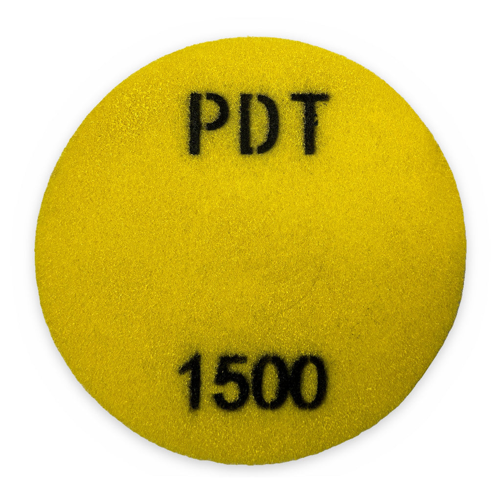 Fenix flexible diamond polishing pad, 1500 grit (yellow)