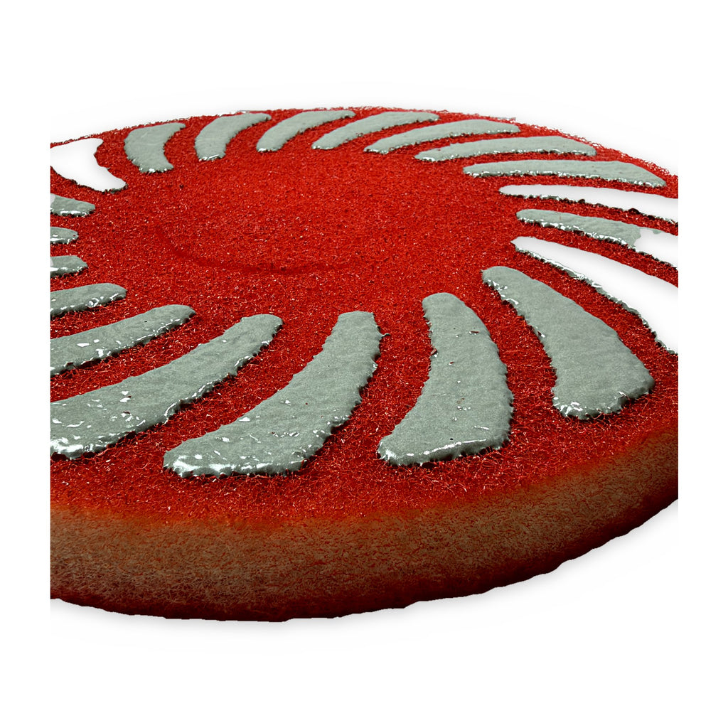 Fenix flexible diamond polishing pad, 400 grit (red)