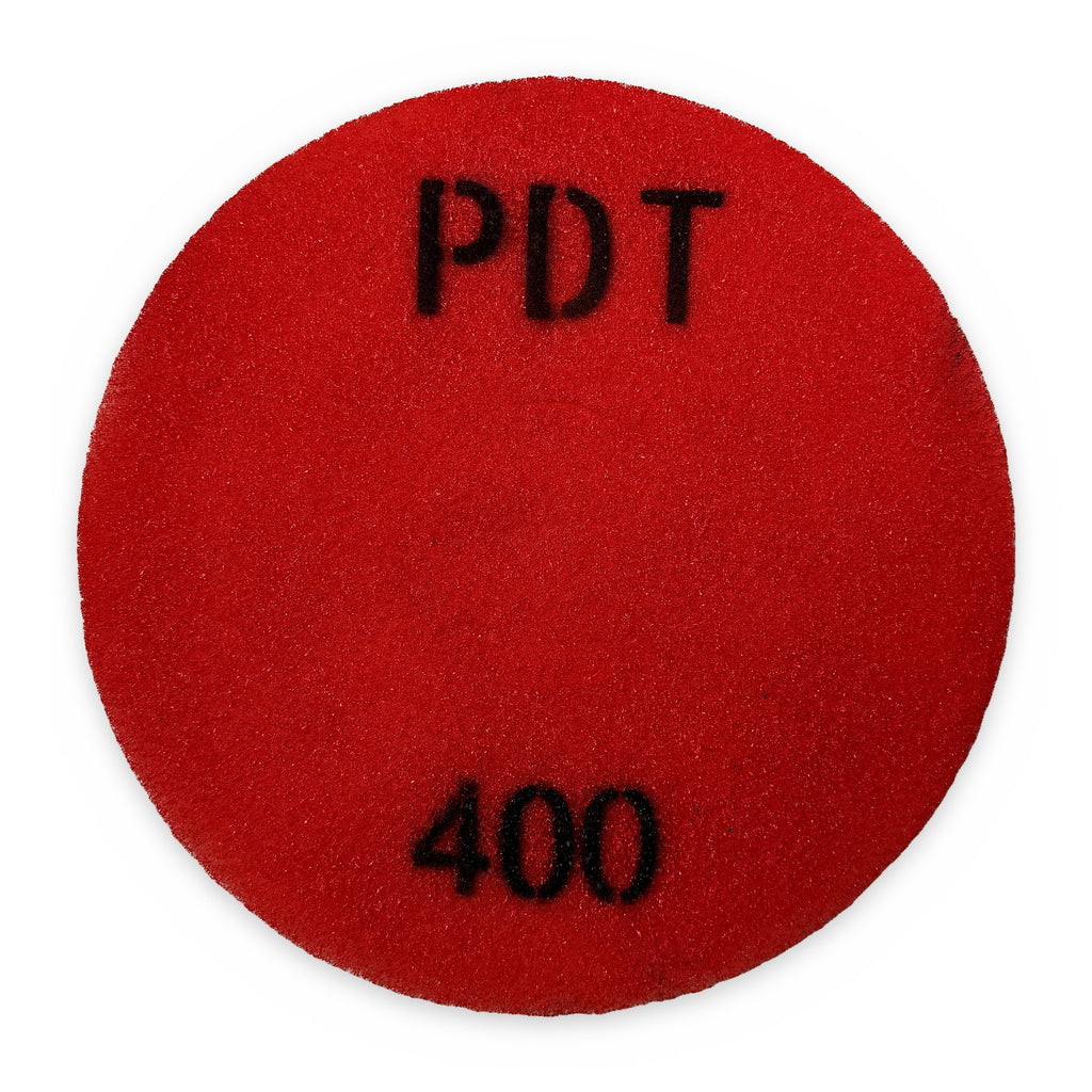 Fenix flexible diamond polishing pad, 400 grit (red)