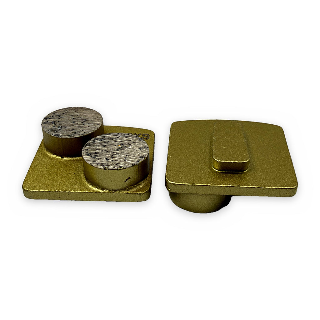 Double round metal trapezoid, Husqvarna Redi Lock fit