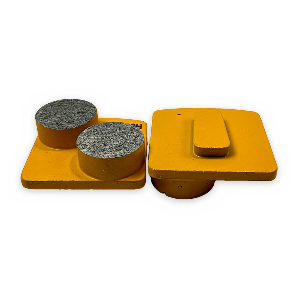 Double round metal trapezoid, Husqvarna Redi Lock fit