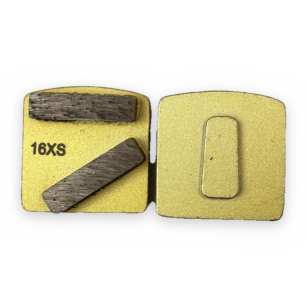 Double bar metal trapezoid, Husqvarna Redi Lock fit, extra soft bond (gold)